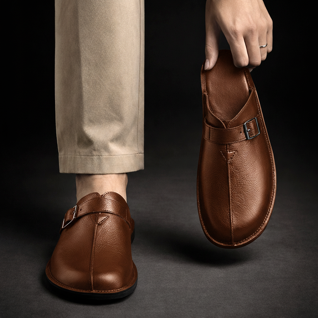 Ross - Classic Slip-On Comfort Mules | By Julian & Claire Toronto