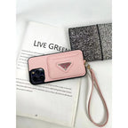 Luxury Four Colors Card Bag iPhone Case