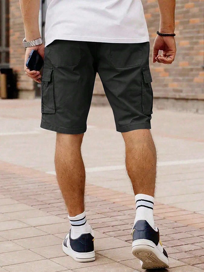 Elias -  Multi-Pocket Cargo Shorts | By Julian & Claire Toronto