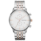 Emporio Armani Men's Silver Chronograph Watch