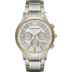 Emporio Armani Men's Two-Tone Chronograph Watch