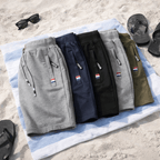 Clifton - Retro Knit Lounge Shorts | By Julian & Claire Toronto