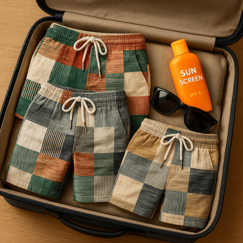 Wallace - Relaxed Fit Summer Shorts | By Julian & Claire Toronto