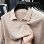 Winslow - Luxe Weave Polo Shirt | By Julian & Claire Toronto