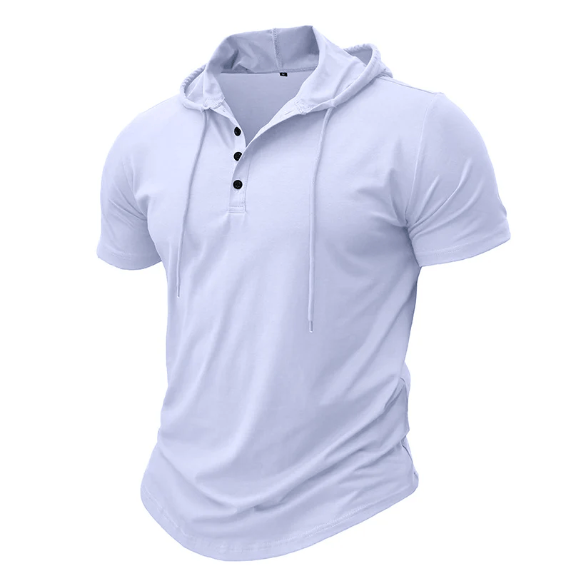 Rhett - Relaxed Fit Henley Hoodie | By Julian & Claire Toronto