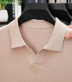 Winslow - Luxe Weave Polo Shirt | By Julian & Claire Toronto