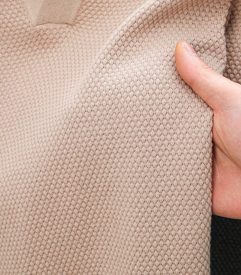 Winslow - Luxe Weave Polo Shirt | By Julian & Claire Toronto