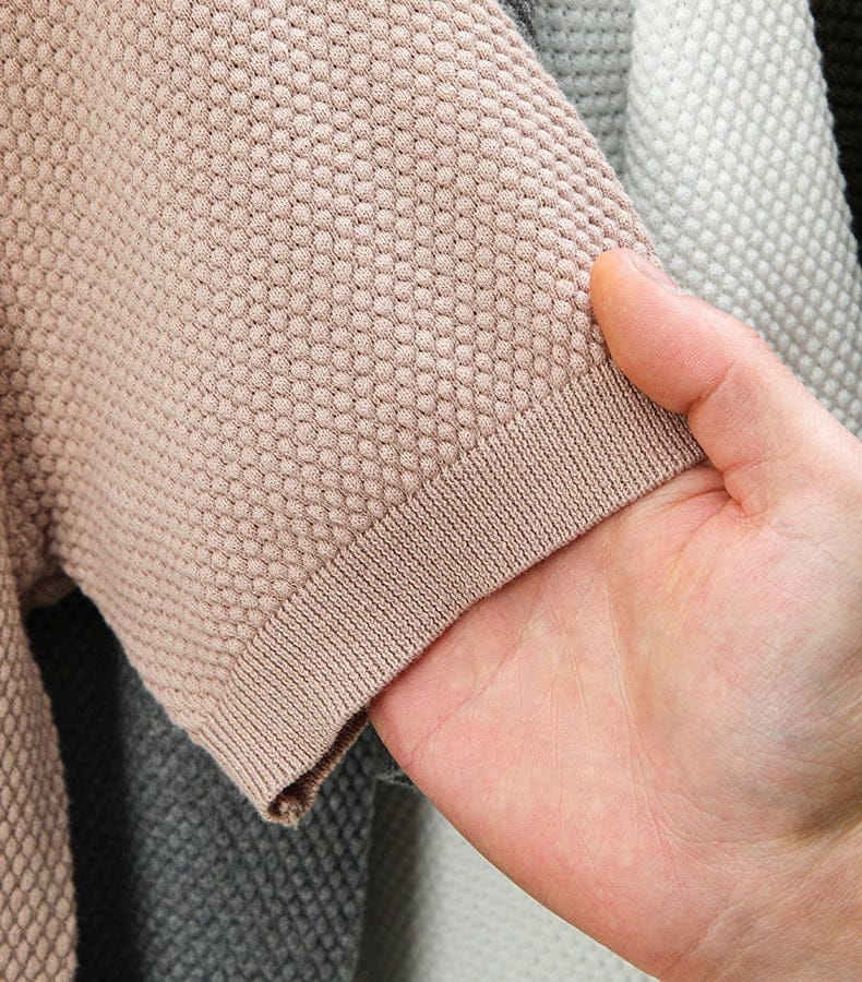 Winslow - Luxe Weave Polo Shirt | By Julian & Claire Toronto