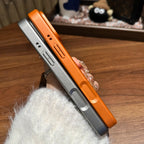 Luxury Monogram Matte Case with Shock-Absorbing Soft Edges