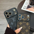MagSafe Classic Monogram Leather iPhone Case