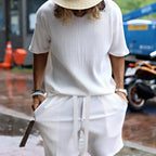 Talin - Relaxed Resort Shirt & Shorts Set | By Julian & Claire Toronto