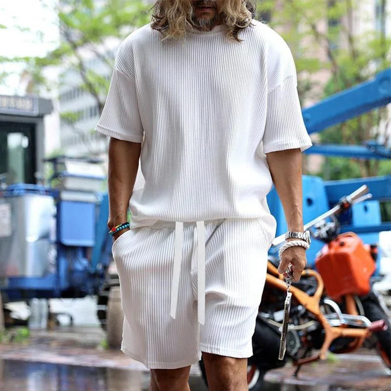 Talin - Relaxed Resort Shirt & Shorts Set | By Julian & Claire Toronto