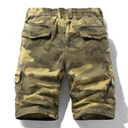 Marshall - Retro Camouflage Cargo Shorts | By Julian & Claire Toronto