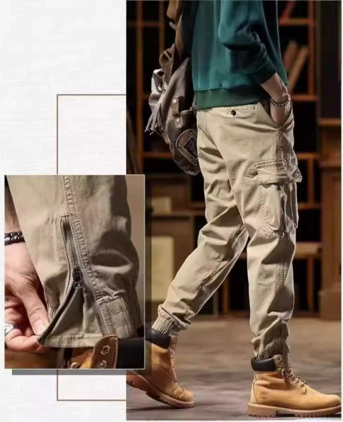 Lincoln - Multi-pocket Cargo Pants | By Julian & Claire Toronto