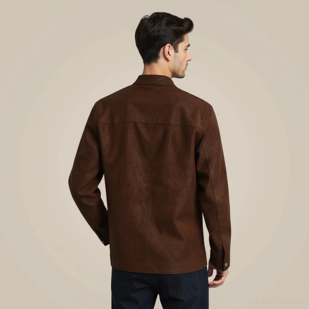 James - Suede-Leather Jacket | By Julian & Claire Toronto