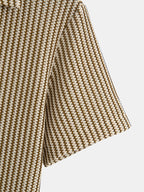 Tatum - Refined Striped Button-Up Shirt | By Julian & Claire Toronto