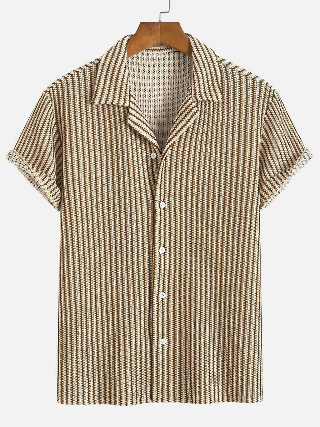 Tatum - Refined Striped Button-Up Shirt | By Julian & Claire Toronto