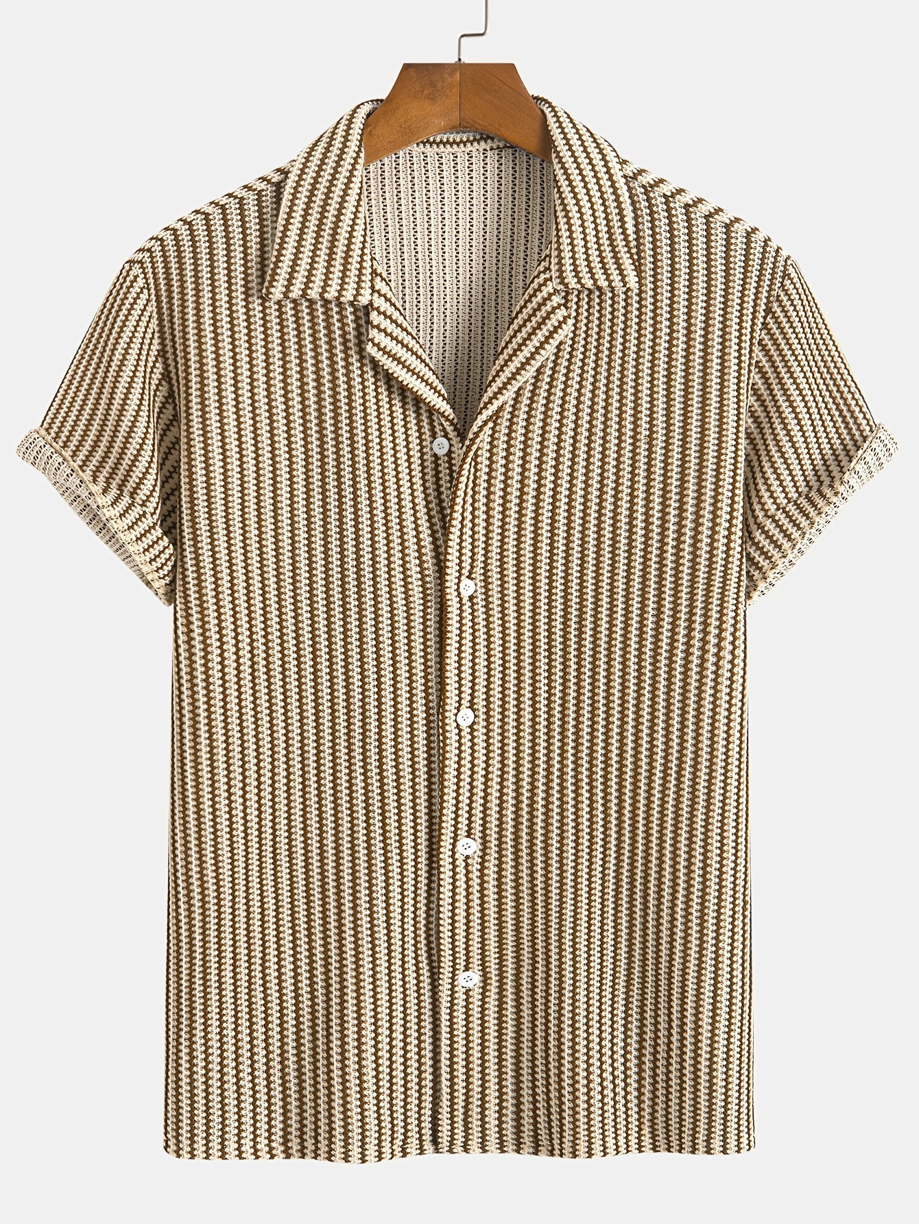 Tatum - Refined Striped Button-Up Shirt | By Julian & Claire Toronto