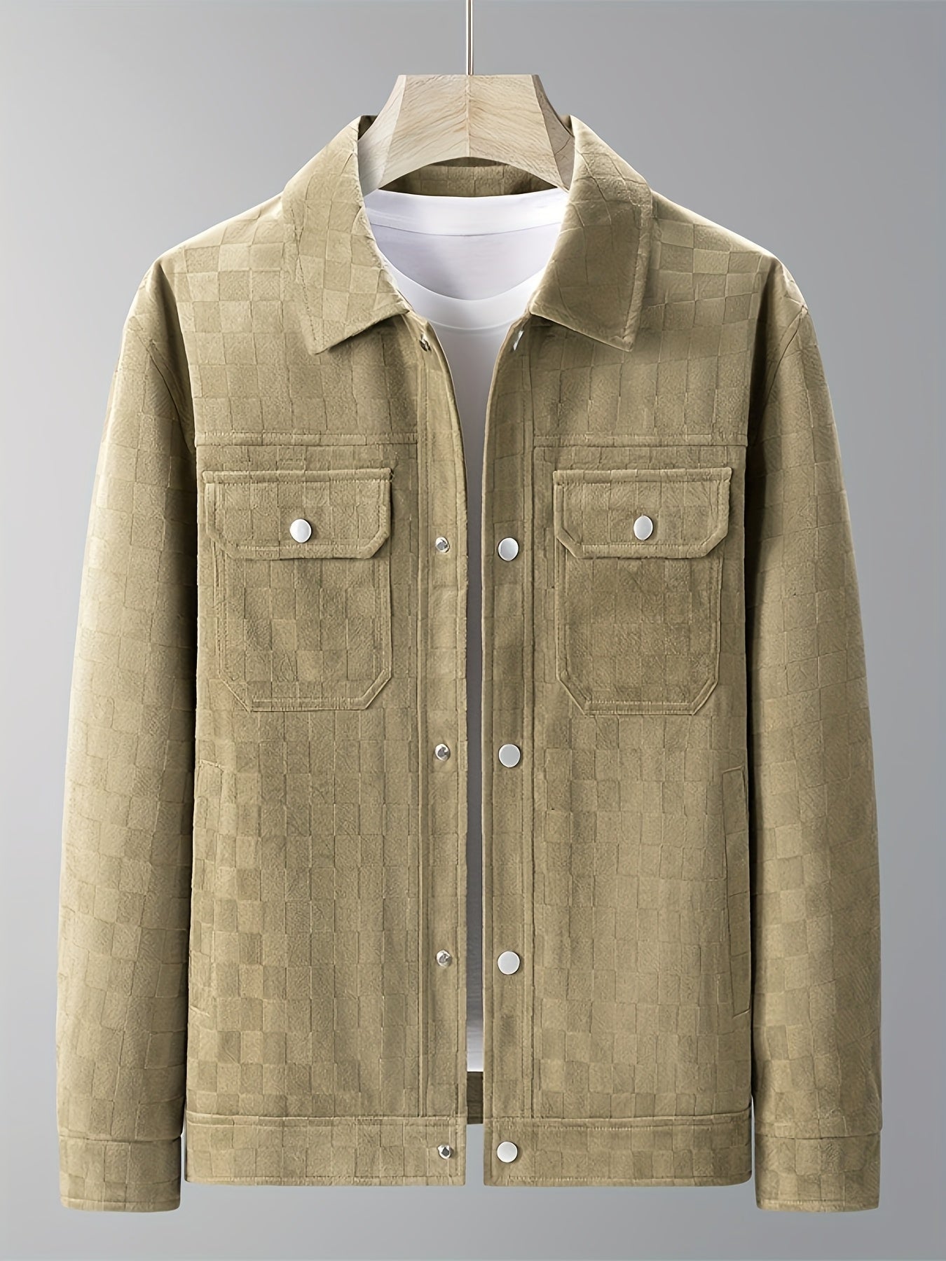 Xavi - Timeless Check Pattern Jacket | By Julian & Claire Toronto