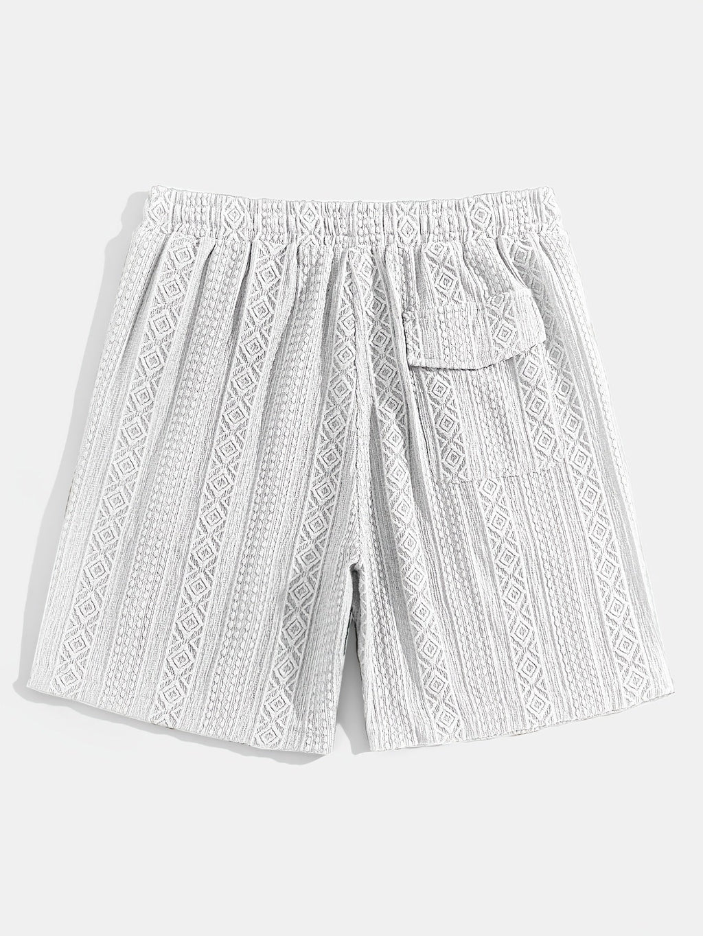 Brock - Diamond Knit Lounge Shorts | By Julian & Claire Toronto
