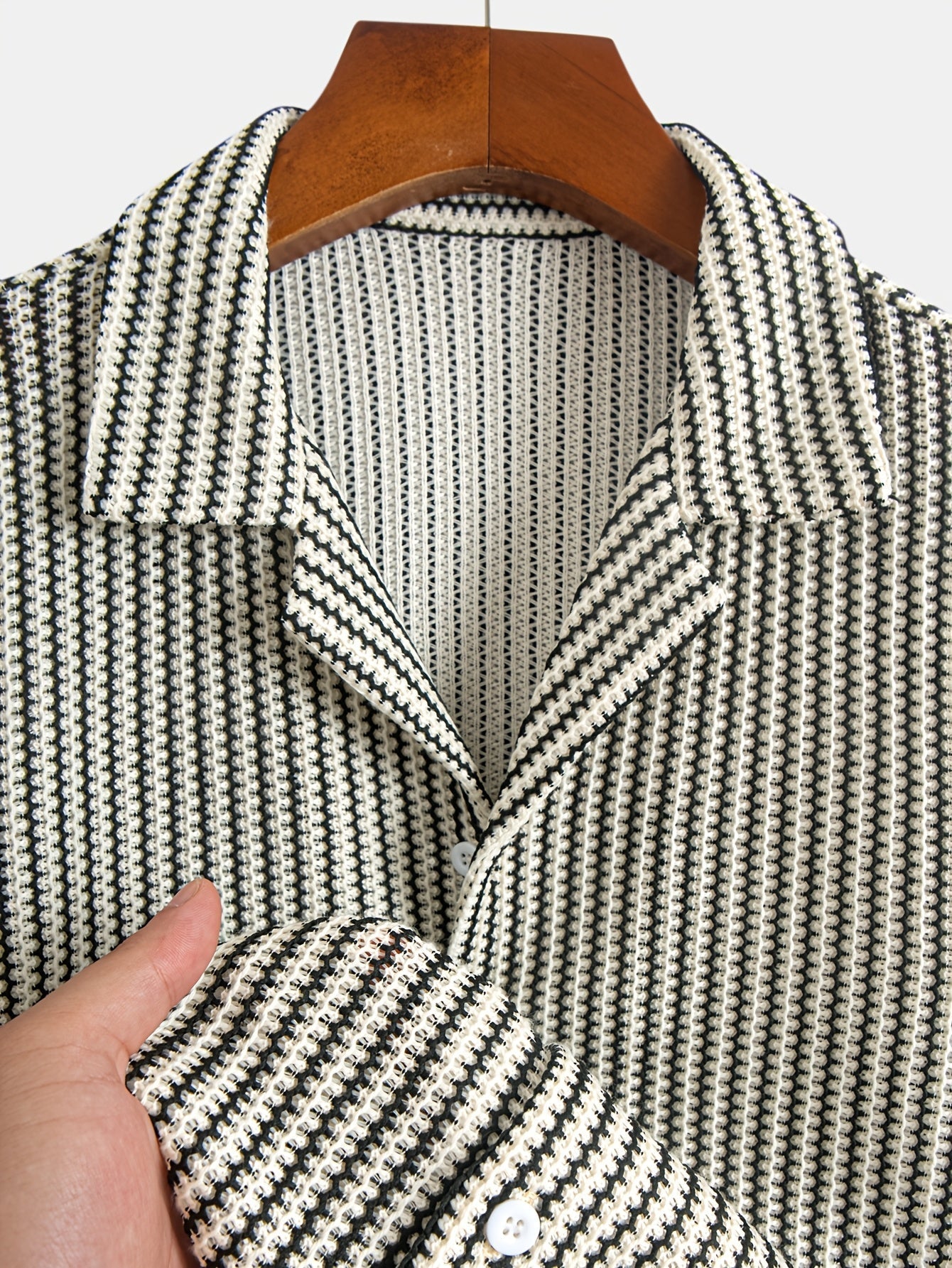 Tatum - Refined Striped Button-Up Shirt | By Julian & Claire Toronto