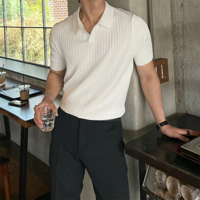 Randy - Slim Fit Classic Polo Shirt | By Julian & Claire Toronto