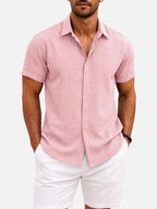 Walt -  Button-Down Short Sleeve Shirt | By Julian & Claire Toronto