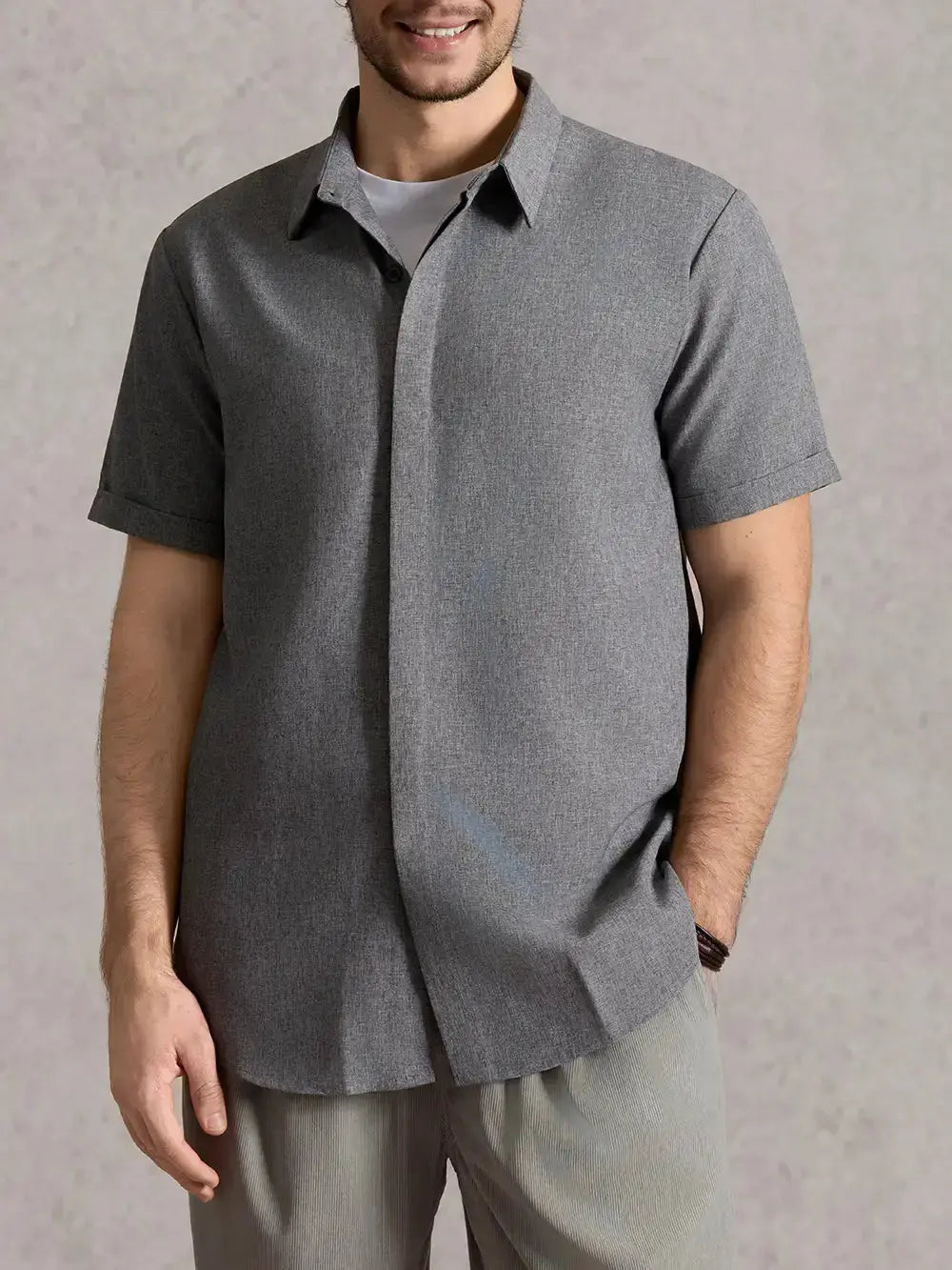 Walt -  Button-Down Short Sleeve Shirt | By Julian & Claire Toronto