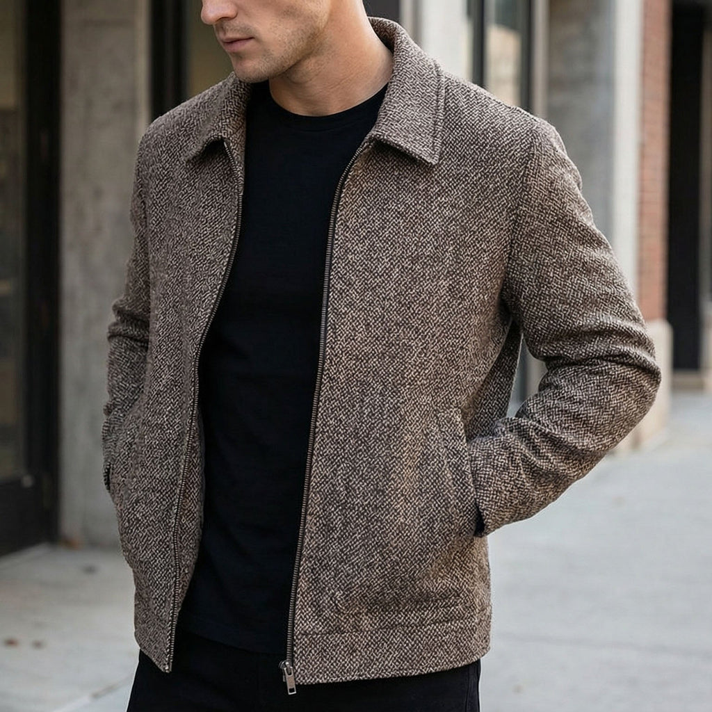 Dillon - Modern Utility Zip Jacket | By Julian & Claire Toronto