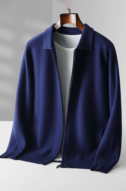 Oliver - Casual cardigan POLO vest | By Julian & Claire Toronto