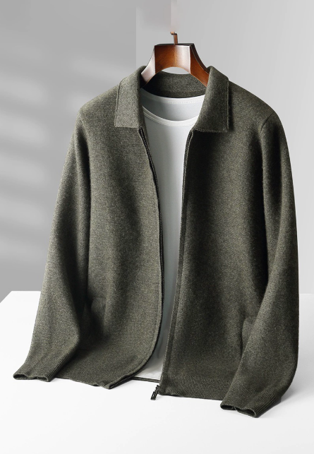Oliver - Casual cardigan POLO vest | By Julian & Claire Toronto