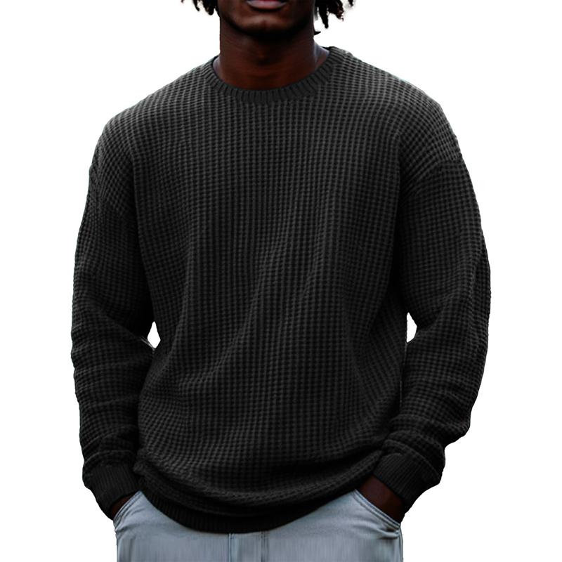 Black Hudson - Round Neck Long Sleeve | By Julian & Claire Toronto