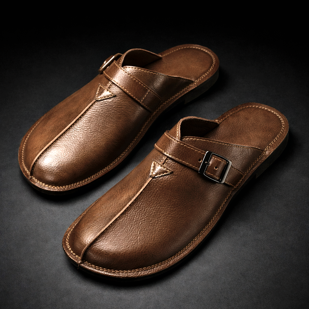 Ross - Classic Slip-On Comfort Mules | By Julian & Claire Toronto