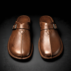 Ross - Classic Slip-On Comfort Mules | By Julian & Claire Toronto