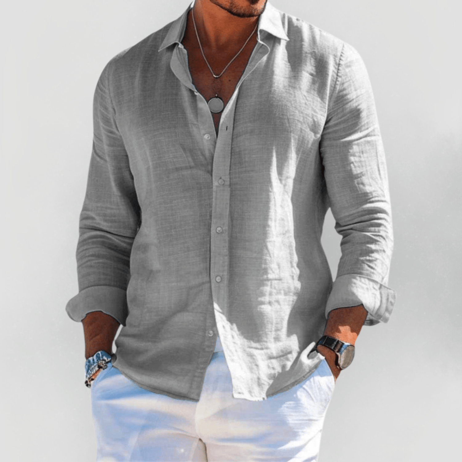 Marco - Modern Weekend Comfort Shirt | By Julian & Claire Toronto