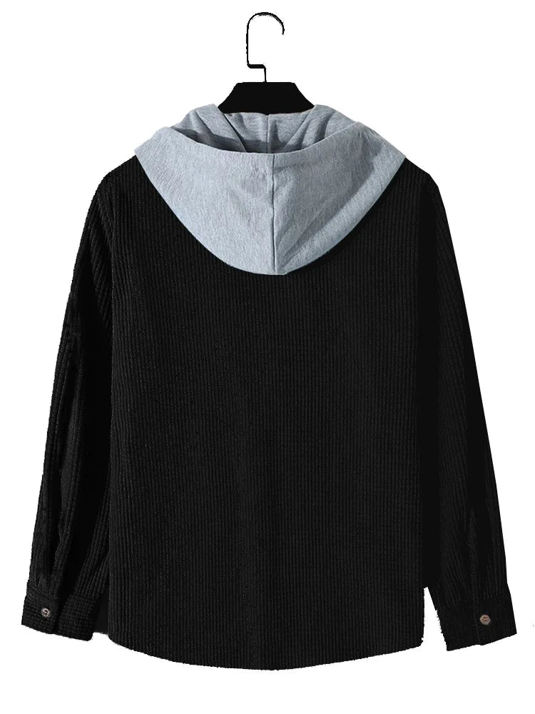 Mika - Relaxed Hooded Overshirt | By Julian & Claire Toronto