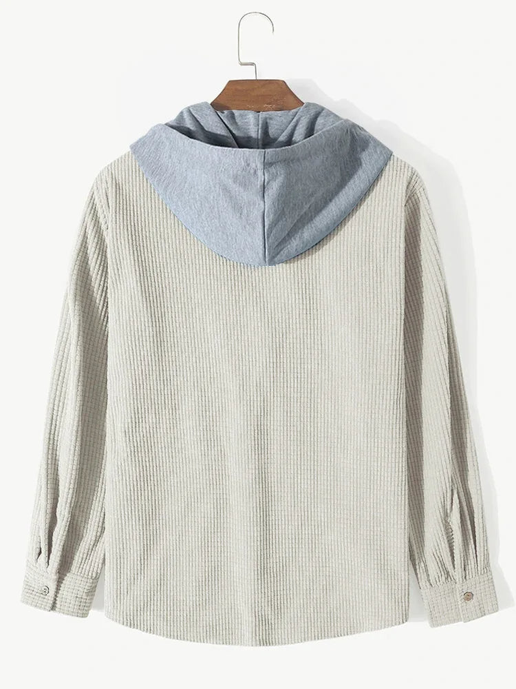 Mika - Relaxed Hooded Overshirt | By Julian & Claire Toronto