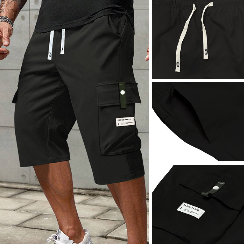 Hayes - Tailored Casual Drawstring Shorts | By Julian & Claire Toronto
