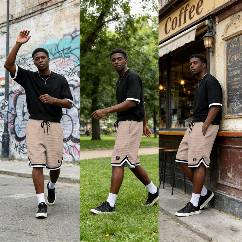 Stefano - Sport Shorts | By Julian & Claire Toronto