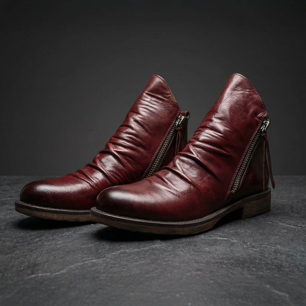 Alexander - Classic Urban Zip Boots | By Julian & Claire Toronto
