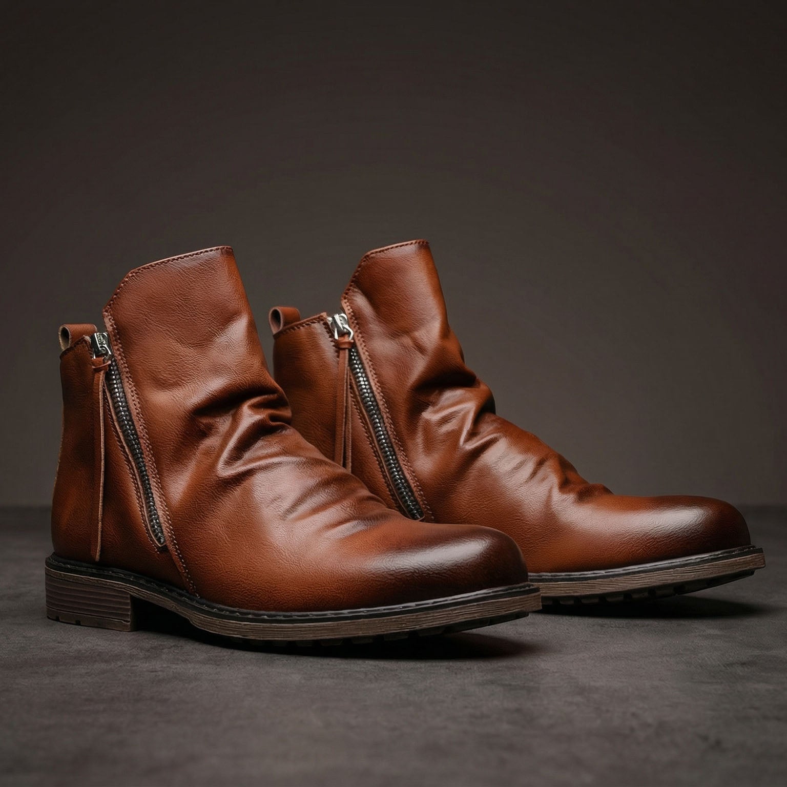Alexander - Classic Urban Zip Boots | By Julian & Claire Toronto