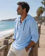 Tiernan - Relaxed Utility Hoodie Shirt | By Julian & Claire Toronto