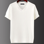 Dustin - Breathable Striped Everyday Shirt | By Julian & Claire Toronto