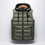 Danny - Padded Zip-Up Vest | By Julian & Claire Toronto